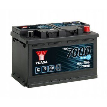 Yuasa 12V 75Ah EFB Start Stop Battery YBX7096 (0) YBX7096 фото