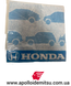 Оригінальний рушник для рук Honda honda_hand_blue фото 2