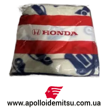 Оригінальна пухнаста флісова ковдра Honda honda_freeze_blue фото