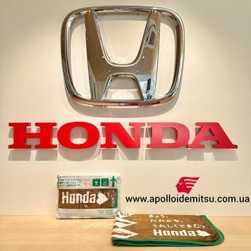 Оригінальна пухнаста флісова ковдра Honda honda_fleece_brown фото