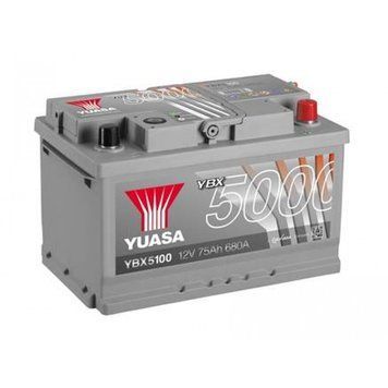 Yuasa 12V 75Ah Silver High Performance Battery YBX5100 (0) YBX5100 фото