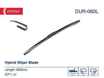 Щітка склоочисника гібридна DENSO DUR060L 600 мм (NWB NU024L, DU060L, DW60GN) DUR060L фото