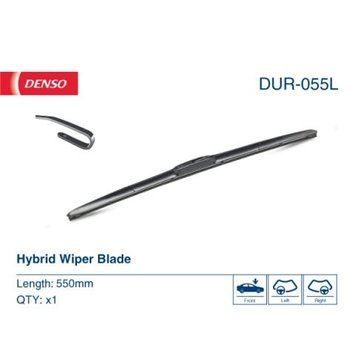 Щітка склоочисника гібридна DENSO DUR055L 550 мм (DU055L, NWB NU022L, DW55GN) DUR055L фото