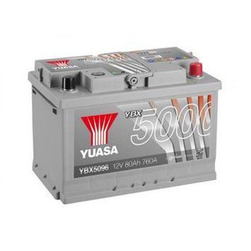 Yuasa 12V 80Ah Silver High Performance Battery YBX5096 (0) YBX5096 фото