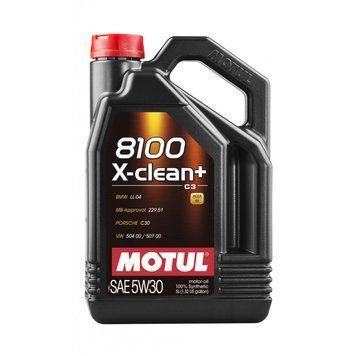 MOTUL 8100 X-clean+ SAE 5W30 4х5 L 106377 фото