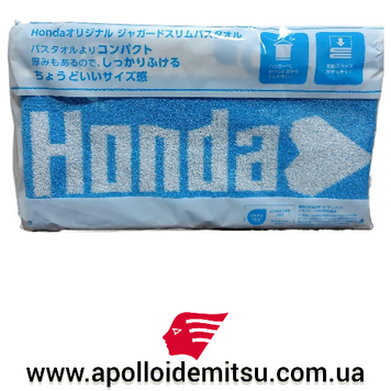 Оригінальний банний рушник Honda blue honda_shower_blue фото
