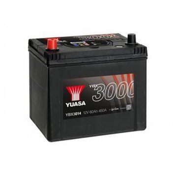 Yuasa 12V 60Ah SMF Battery Japan YBX3014 (1) YBX3014 фото