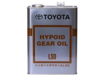 Масло трансмісійне TOYOTA Hypoid Gear Oil LSD 85W90 GL-5 4л 0888500305 фото