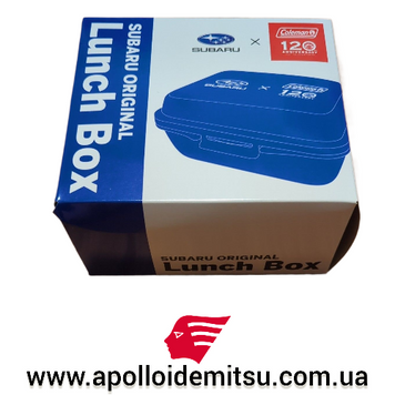 Оригінальний ланчбокс SUBARU &times; Coleman blue subaru_box_blue фото