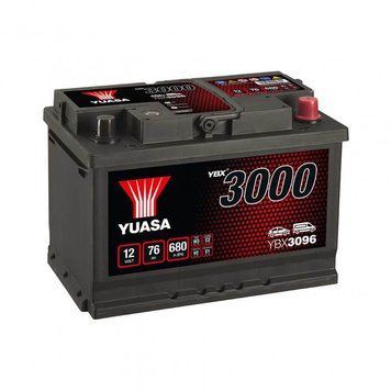 Yuasa 12V 76Ah SMF Battery YBX3096 (0) YBX3096 фото