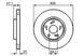 Гальмівний диск передній Bosch 0 986 479 227 (45251-SEA-E30) 0 986 479 227 фото 2
